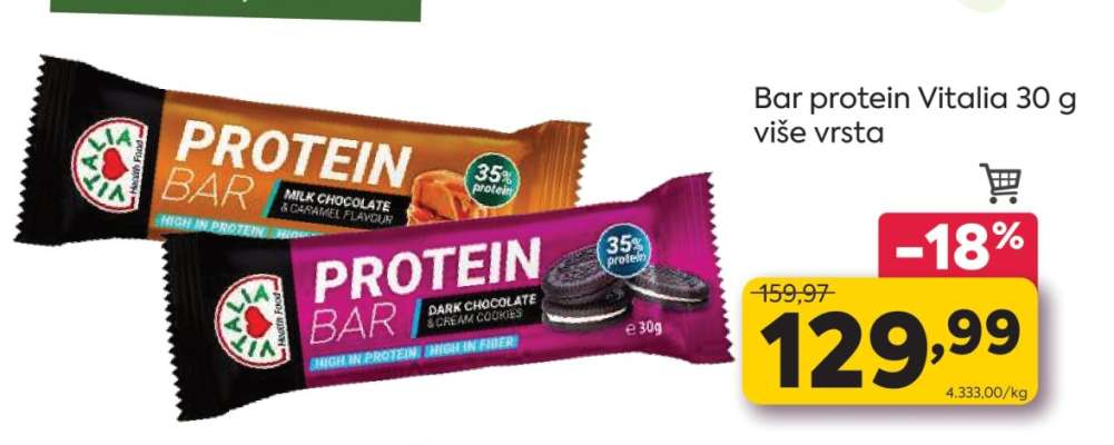 Bar protein Vitalia 30 g