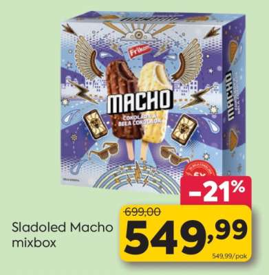 Sladoled Macho mixbox