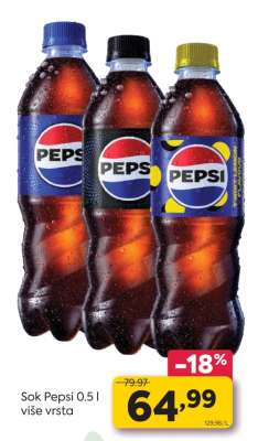 Sok Pepsi 0.5 l
