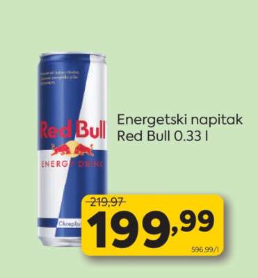 Energetski napitak Red Bull 0.33 l
