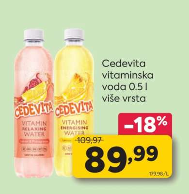 Cedevita vitaminska voda 0.5 l