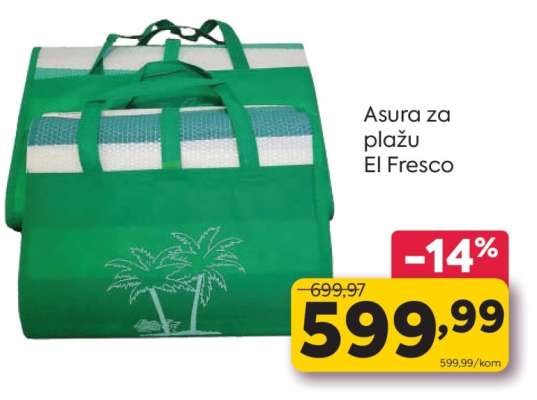 Asura za plažu El Fresco