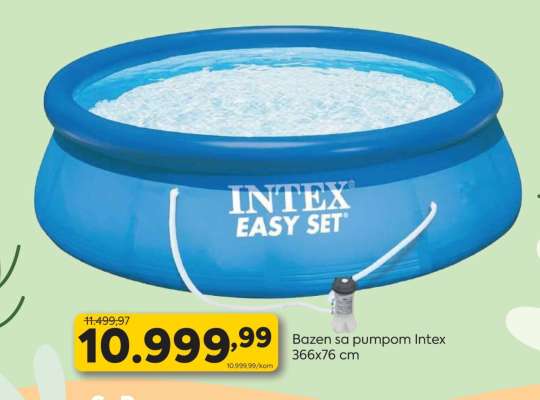 Bazen sa pumpom Intex