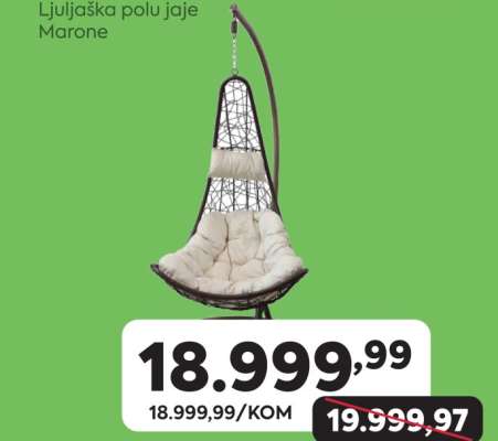 Ljuljaška polu jaje Marone