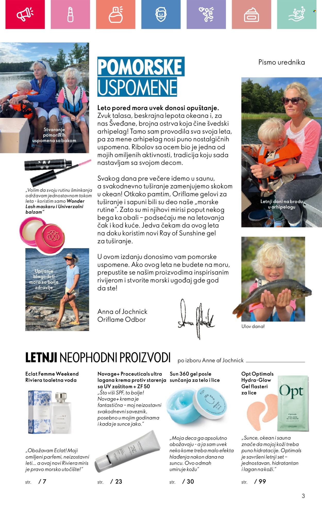 Oriflame katalog - 22.06.2025 - 12.07.2025. Stranica 3