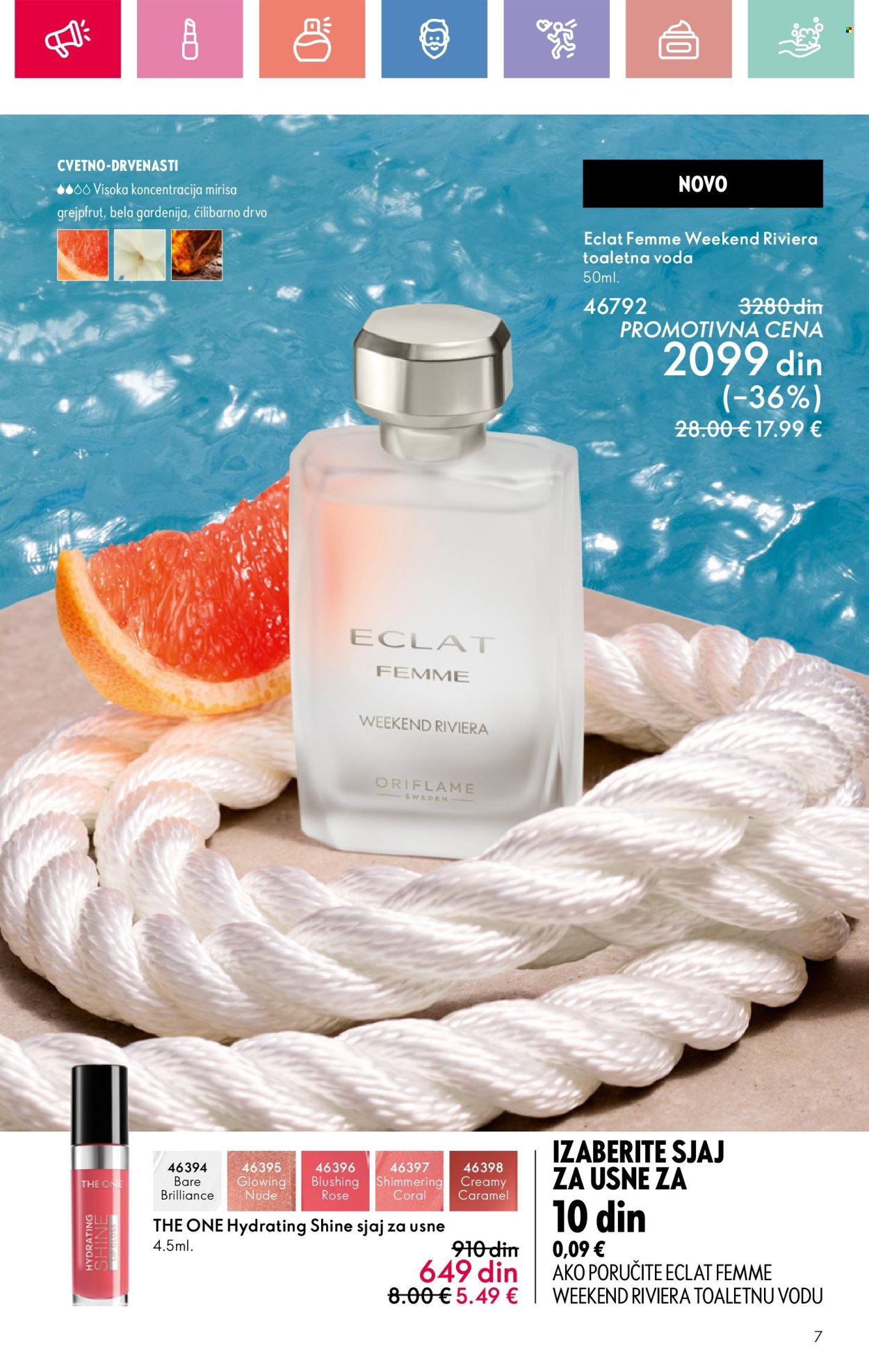 Oriflame katalog - 22.06.2025 - 12.07.2025. Stranica 7