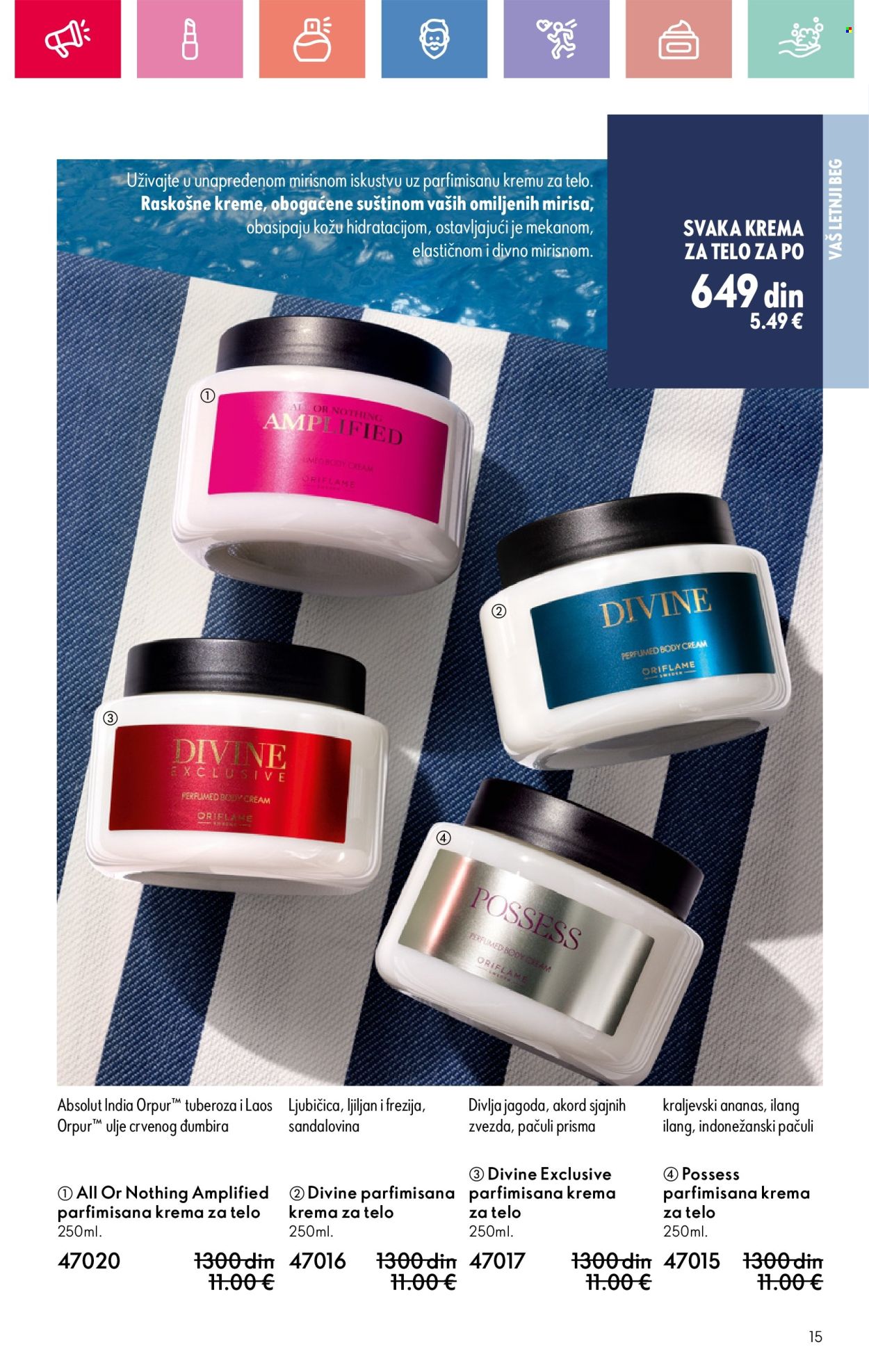 Oriflame katalog - 22.06.2025 - 12.07.2025. Stranica 15