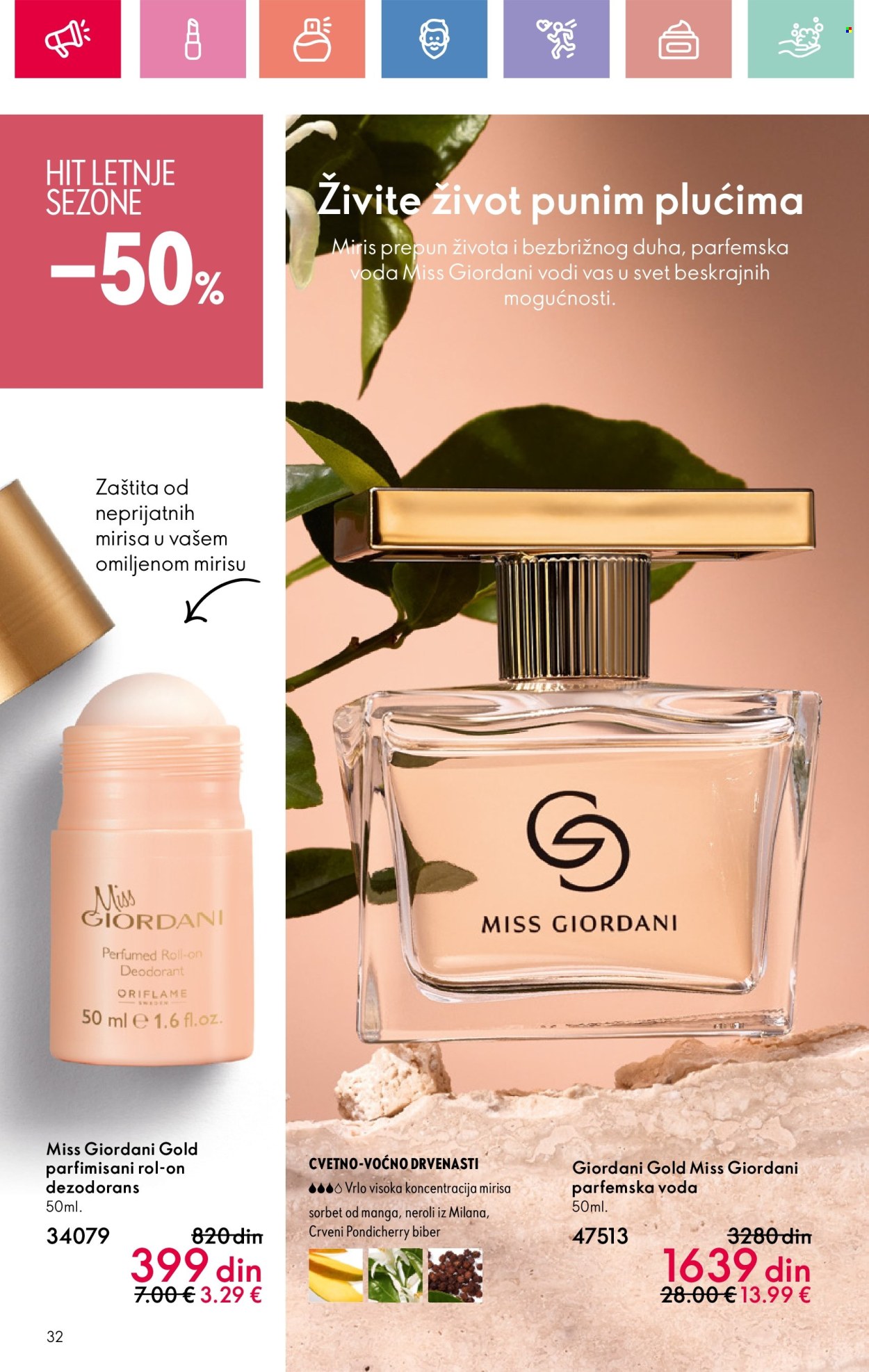 Oriflame katalog - 22.06.2025 - 12.07.2025. Stranica 32