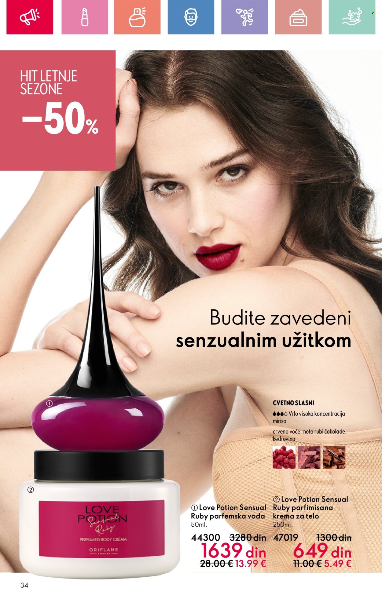 Oriflame katalog - 22.06.2025 - 12.07.2025. Stranica 34