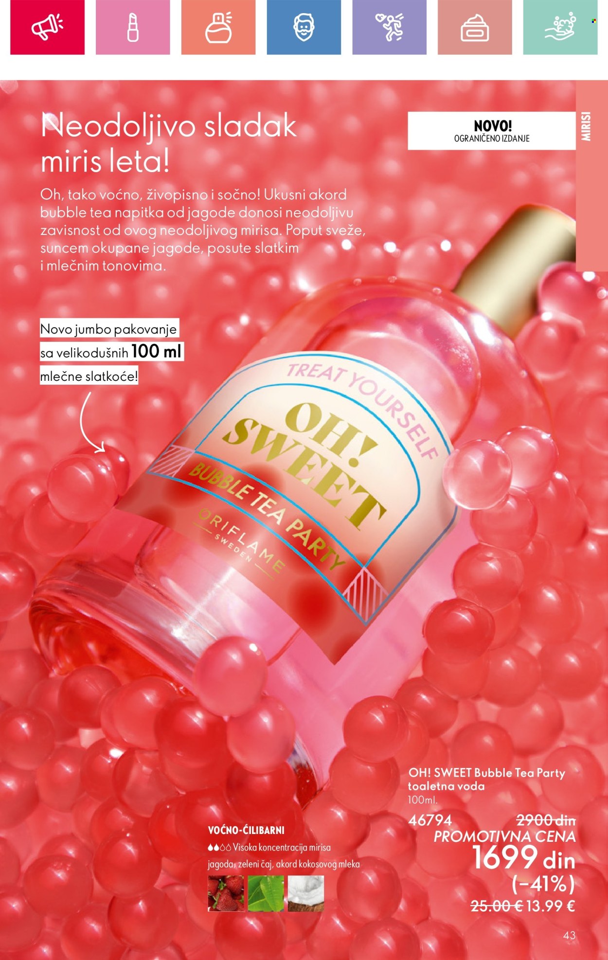 Oriflame katalog - 22.06.2025 - 12.07.2025. Stranica 43