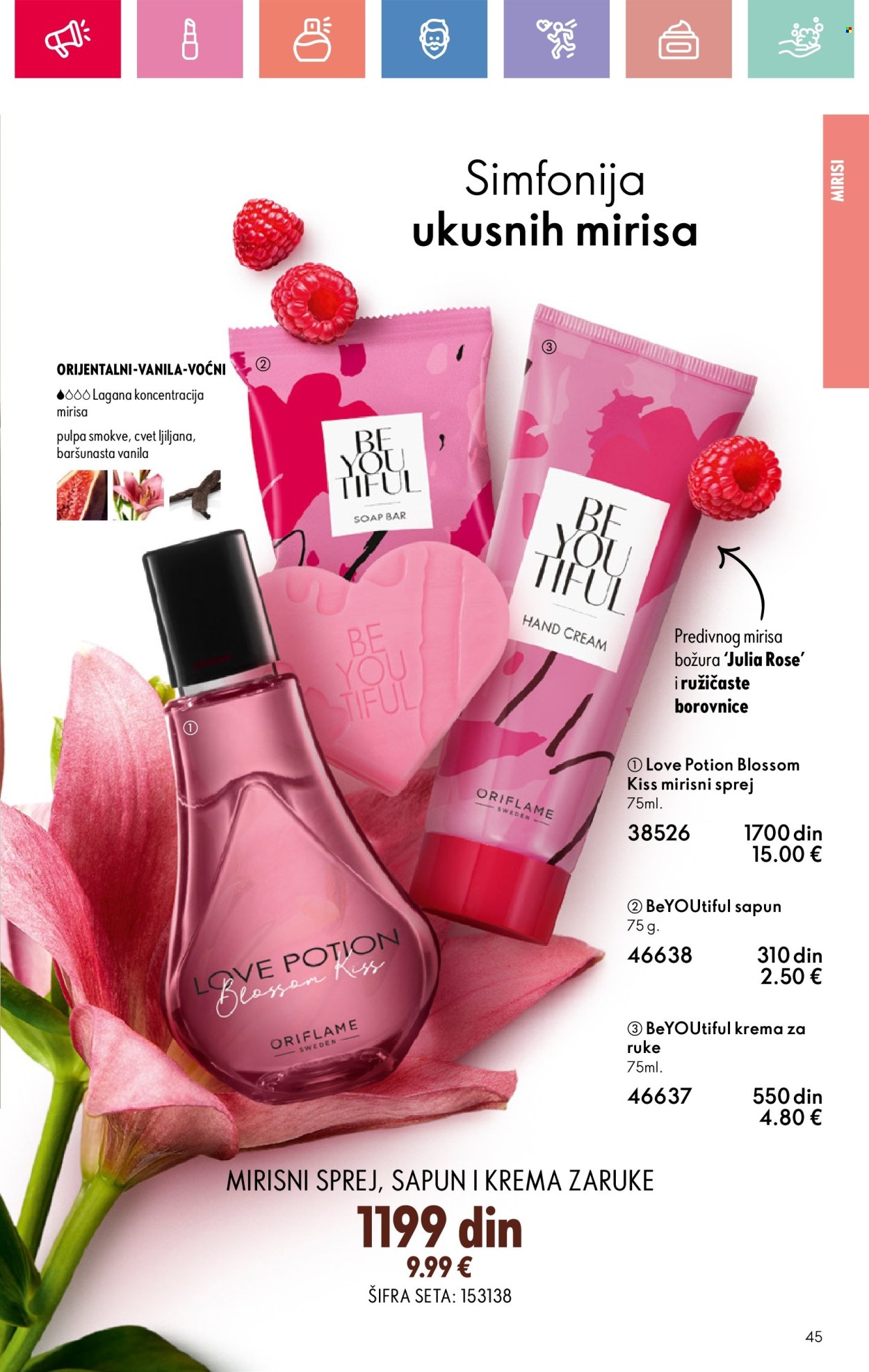 Oriflame katalog - 22.06.2025 - 12.07.2025. Stranica 45