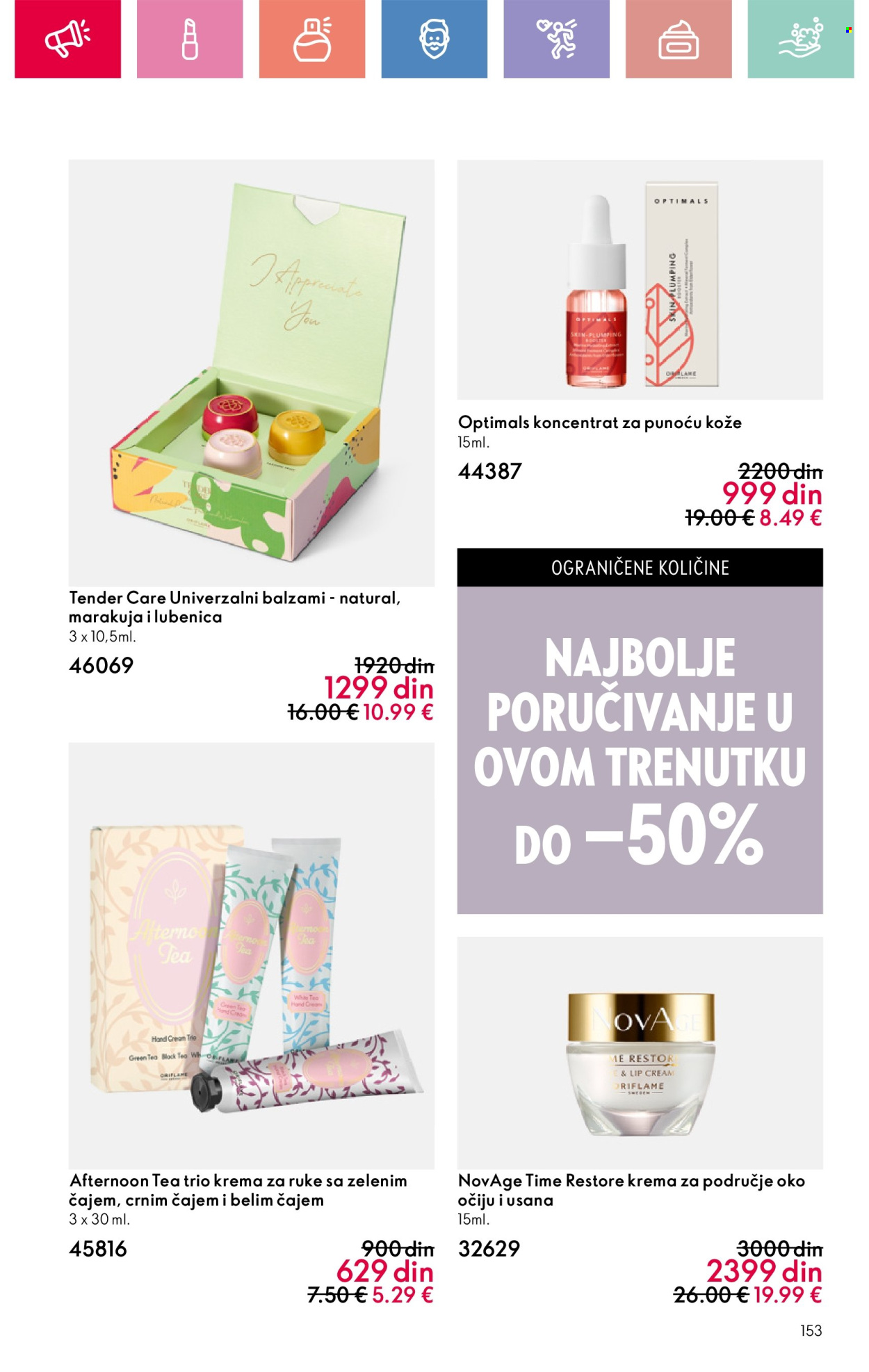 Oriflame katalog - 22.06.2025 - 12.07.2025. Stranica 153