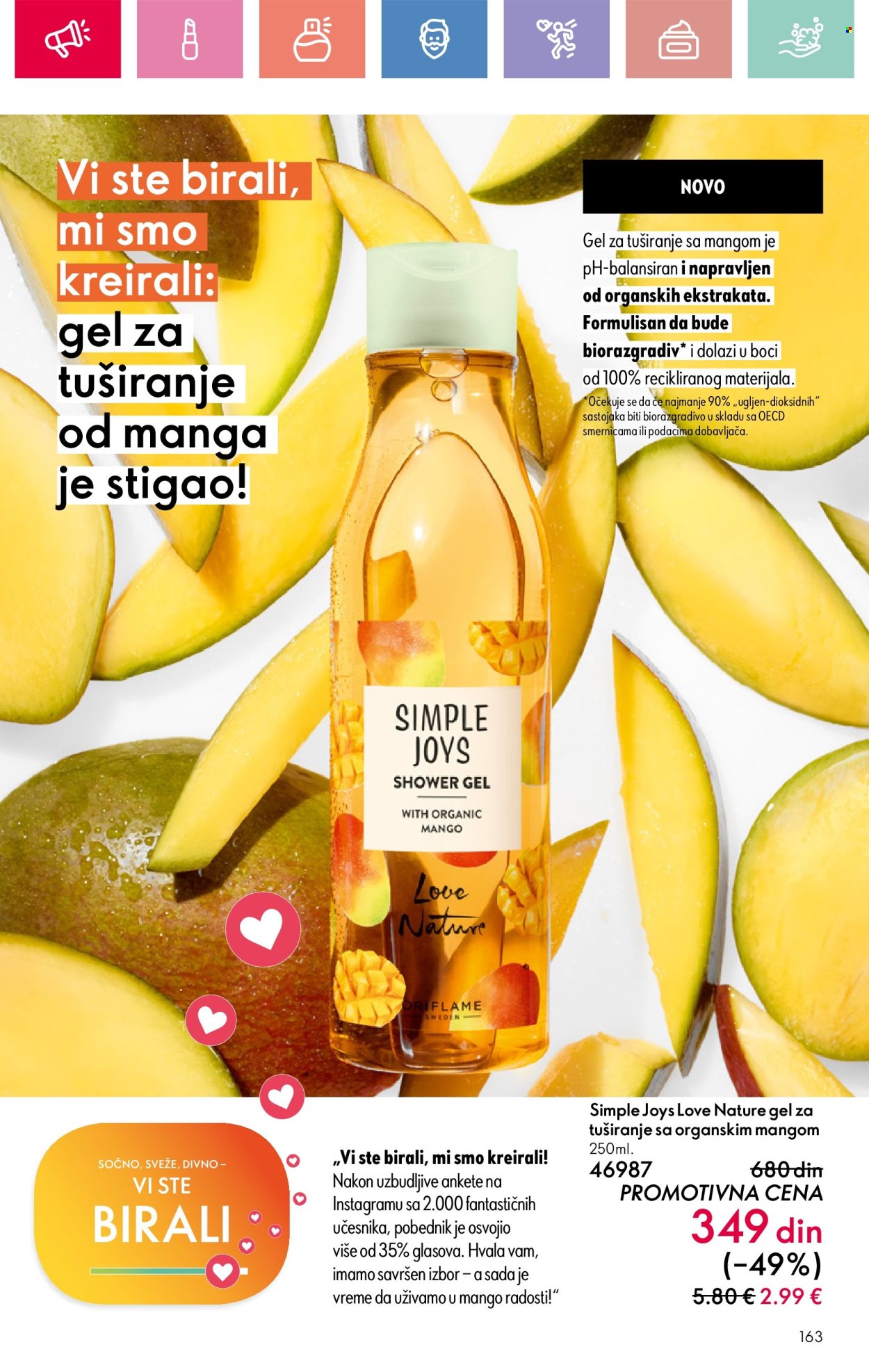 Oriflame katalog - 22.06.2025 - 12.07.2025. Stranica 163