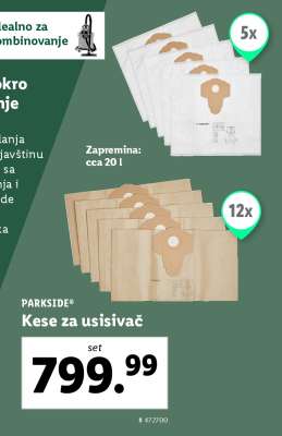 PARKSIDE Kese za usisivač