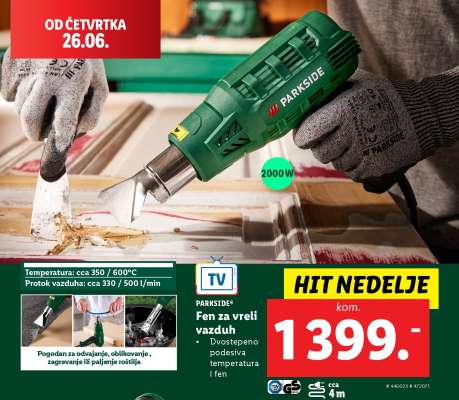 PARKSIDE® Fen za vreli vazduh