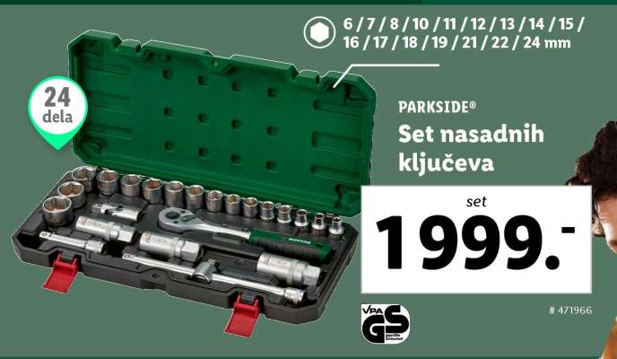 Set nasadnih ključeva