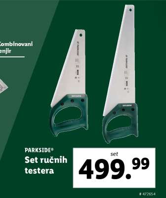 PARKSIDE Set ručnih testera
