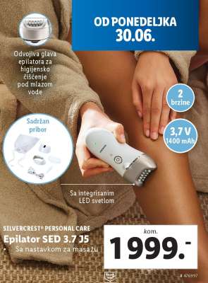 Epilator SED 3.7 J5
