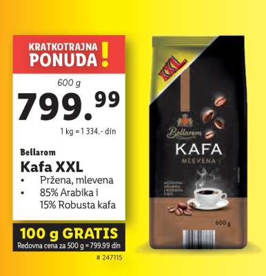 Bellarom Kafa XXL