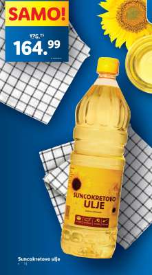 SUNCOKRETOVO ULJE
