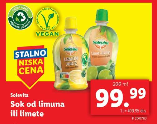Sok od limuna ili limete