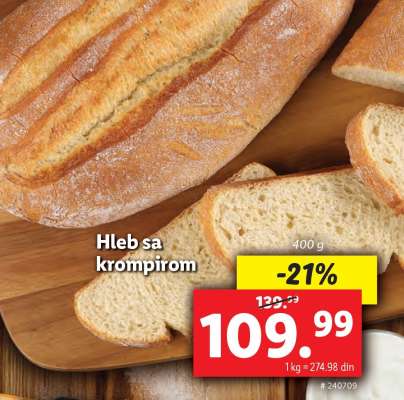 Hleb sa krompirom