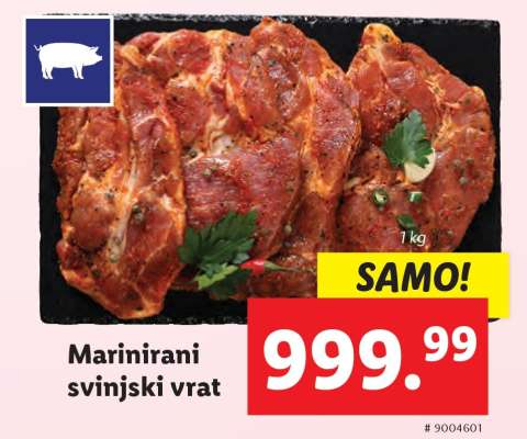 Marinirani svinjski vrat