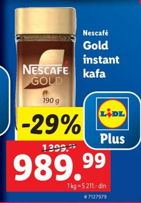 Nescafé Gold instant káva