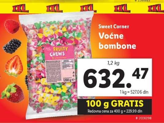 Sweet Corner Voćne bombone