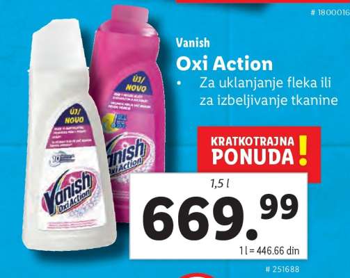 Vanish Oxi Action