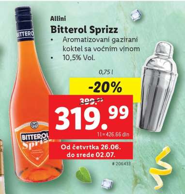 ALLINI Bitterol Sprizz