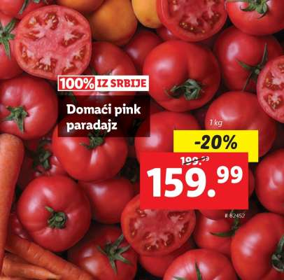Domaći pink paradajz