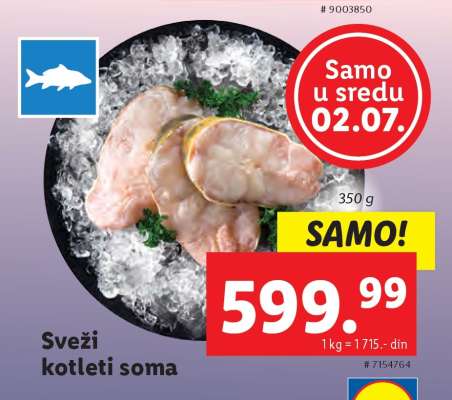 Sveži kotleti soma