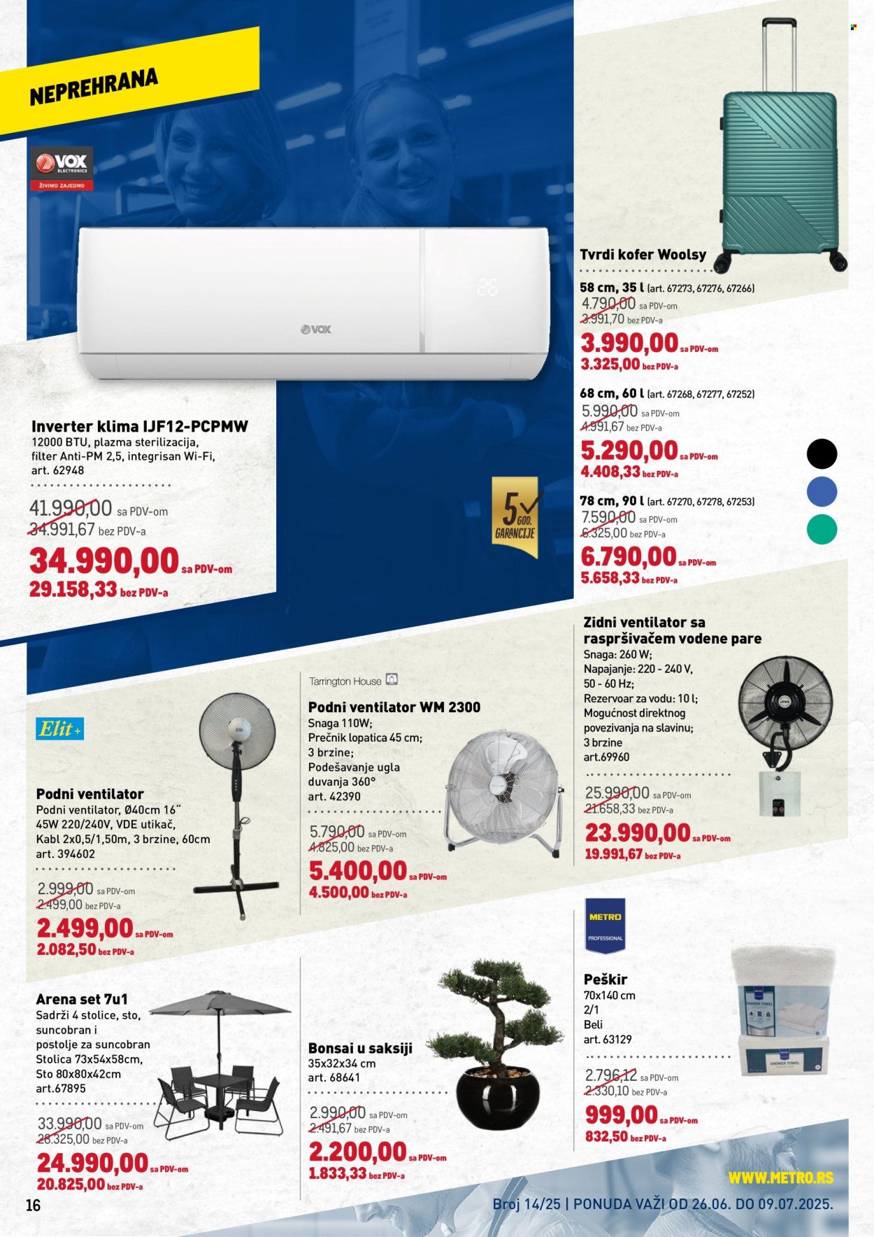 Metro katalog - 26.06.2025 - 09.07.2025. Stranica 16