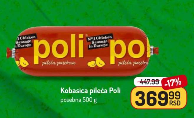 Kobasica pileća Poli