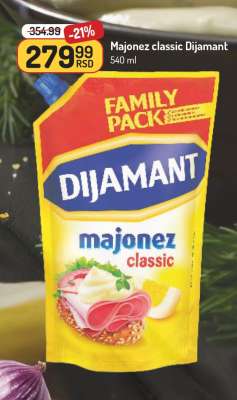 Majonez Classic Dijamant