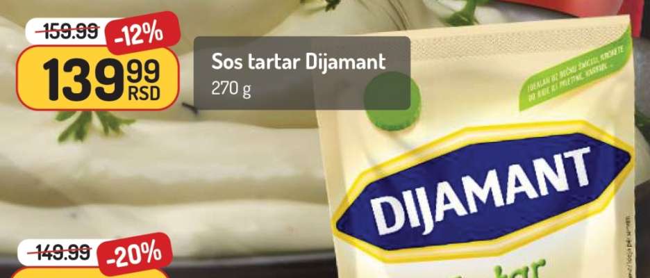 Sos tartar Dijamant