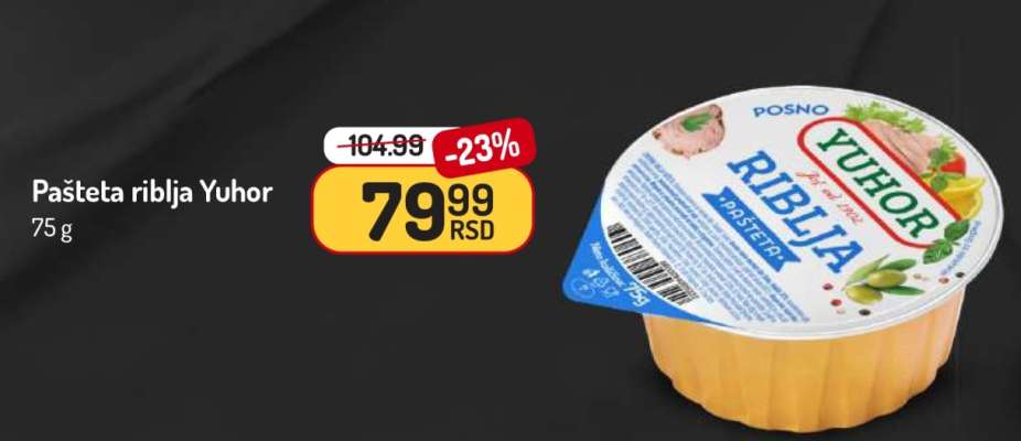 Pašteta riblja Yuhor