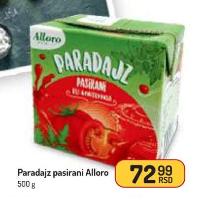 Paradajz pasirani Alloro
