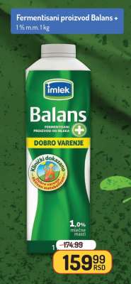 Fermentisani proizvod Balans+