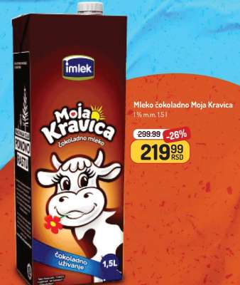 Mleko čokoladno Moja Kravica