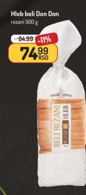 Hleb beli Don Don