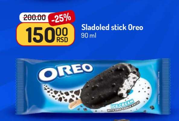 Sladoled stick Oreo