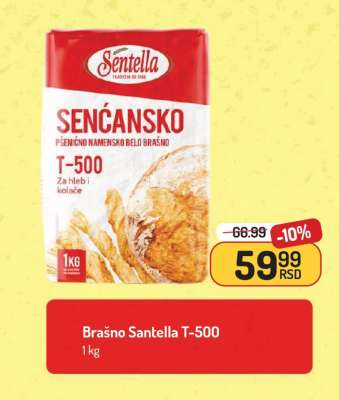 Brašno Santella T-500