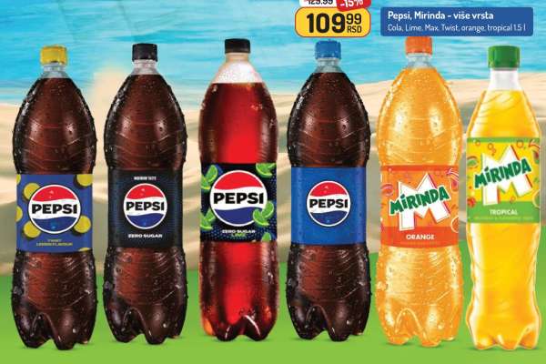 Pepsi, Mirinda - više vrsta