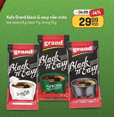 Kafa Grand black & easy više vrsta