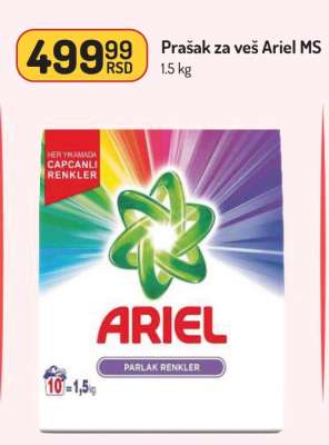 Prašak za veš Ariel ms