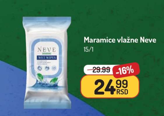 Maramice vlažne Neve