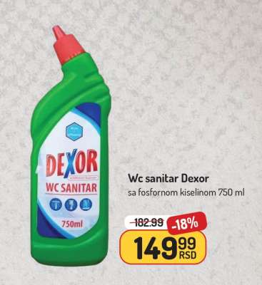 Wc sanitar Dexor