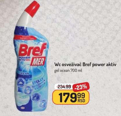 Wc osveživač Bref power aktiv